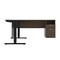 Bestar BESTAR Upstand 72W L-Shaped Electric Standing Desk in antigua 175852-000052 - alternate 2